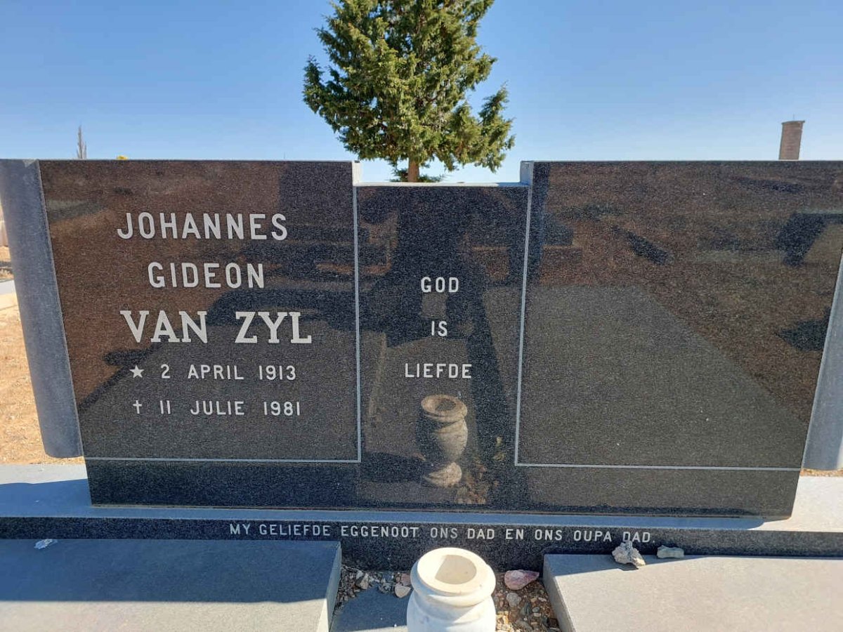 ZYL Johannes Gideon, van 1913-1981