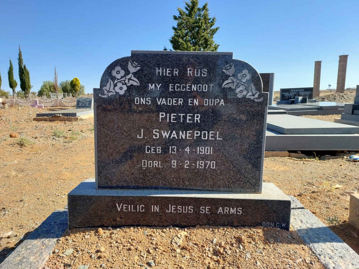 SWANEPOEL Pieter J. 1901-1970