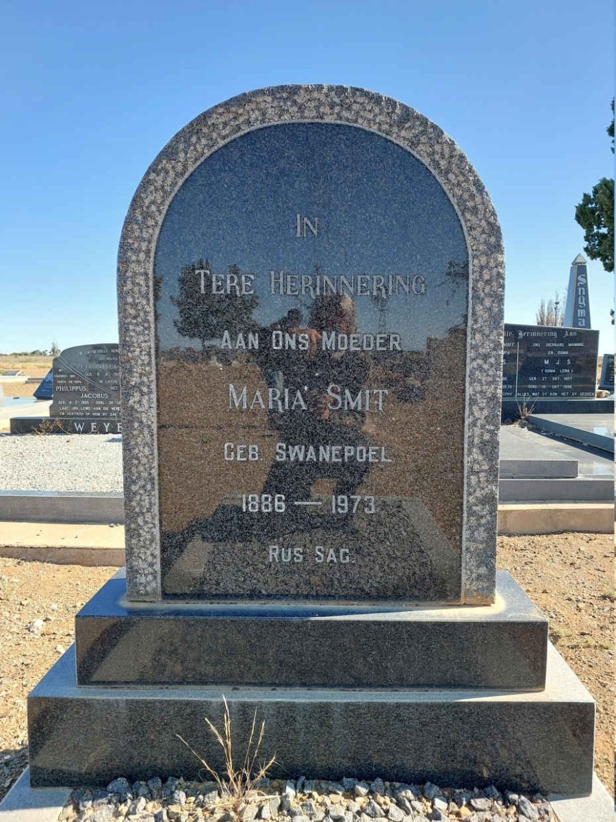 SMIT Maria nee SWANEPOEL 1886-1973