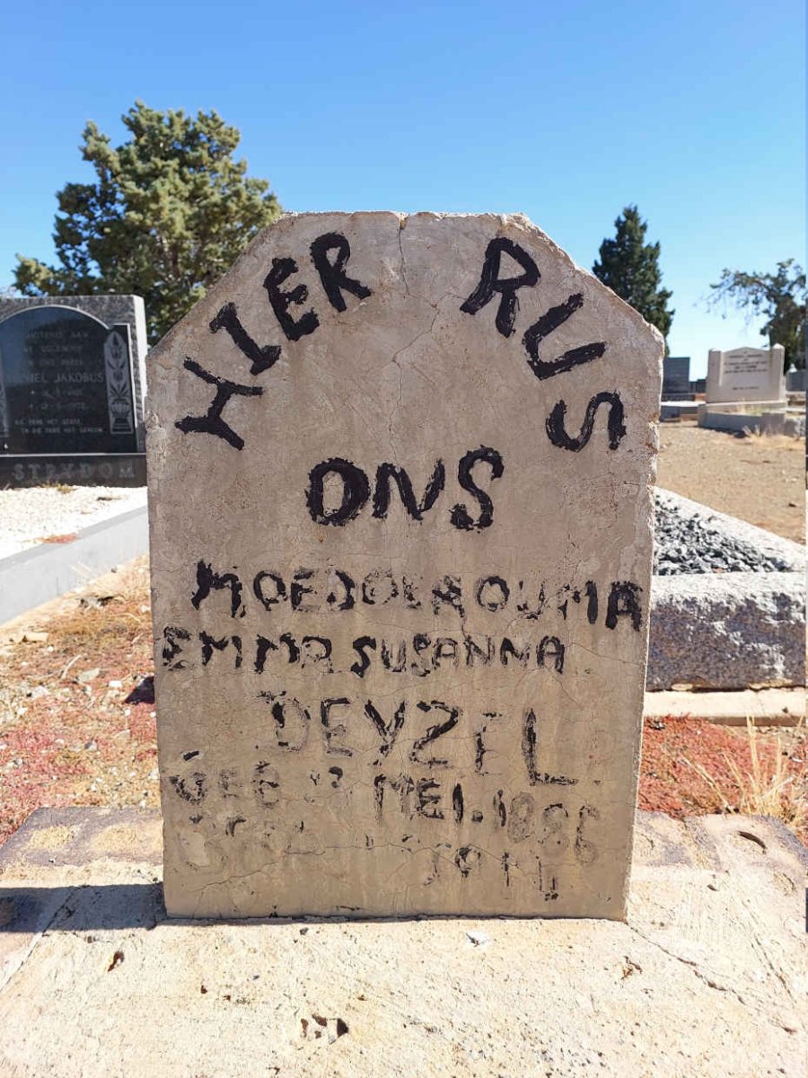 DEYZEL Emma Susanna 1886-?