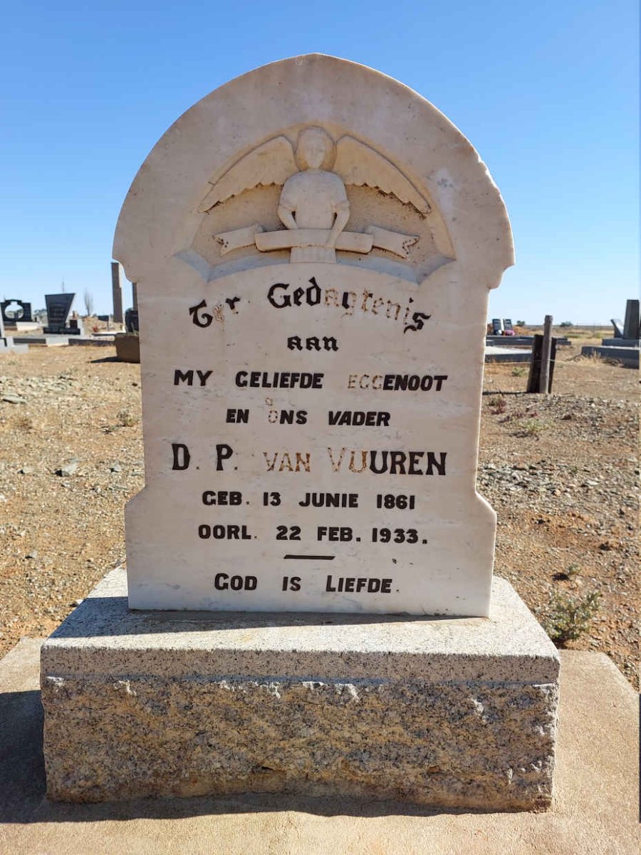 VUUREN D.P., van 1861-1933