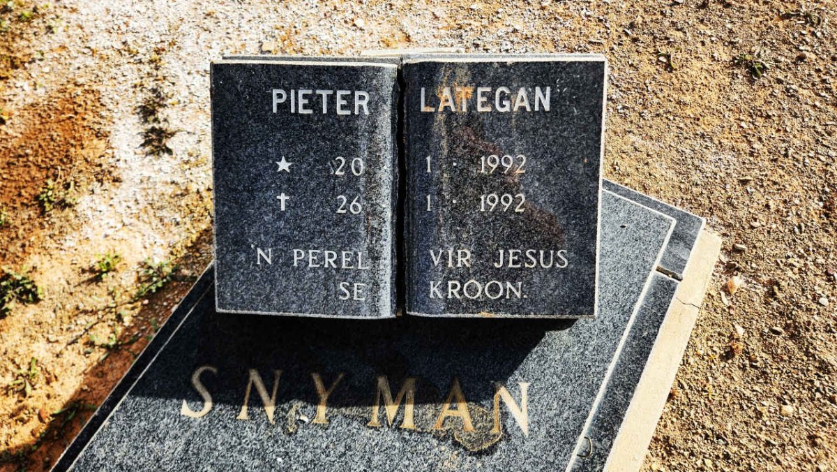 SNYMAN Pieter Lategan 1992-1992
