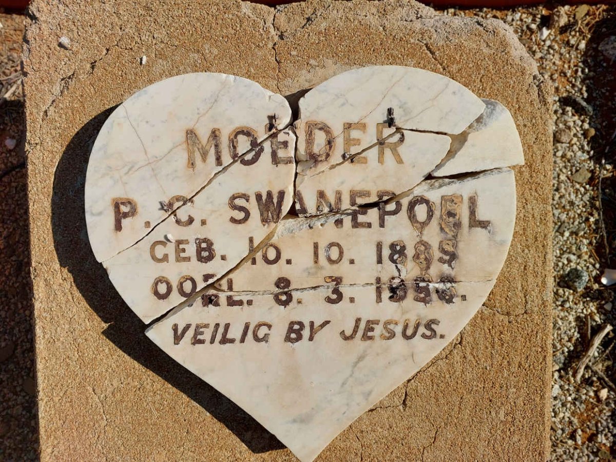 SWANEPOEL P.C. 1885-1956