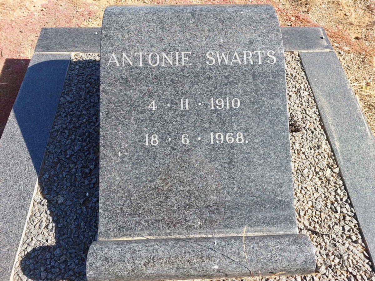SWARTS Antonie 1910-1968