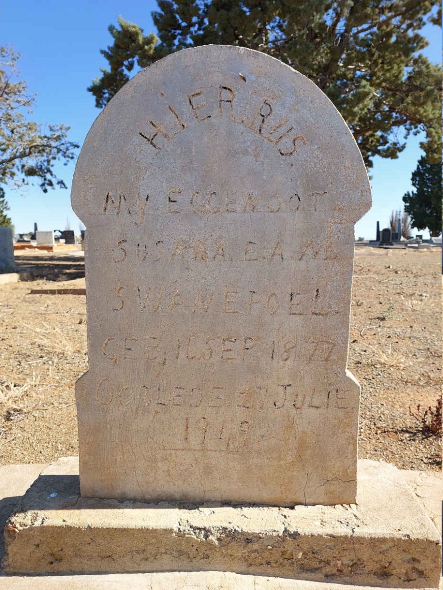 SWANEPOEL Susara E.A.M. 1877-1949