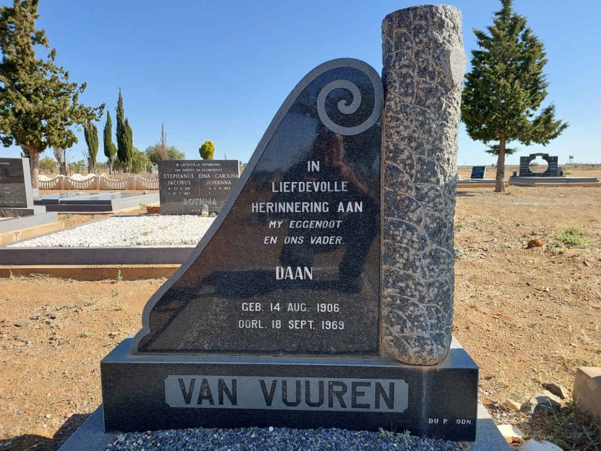 VUUREN Daan, van 1906-1969