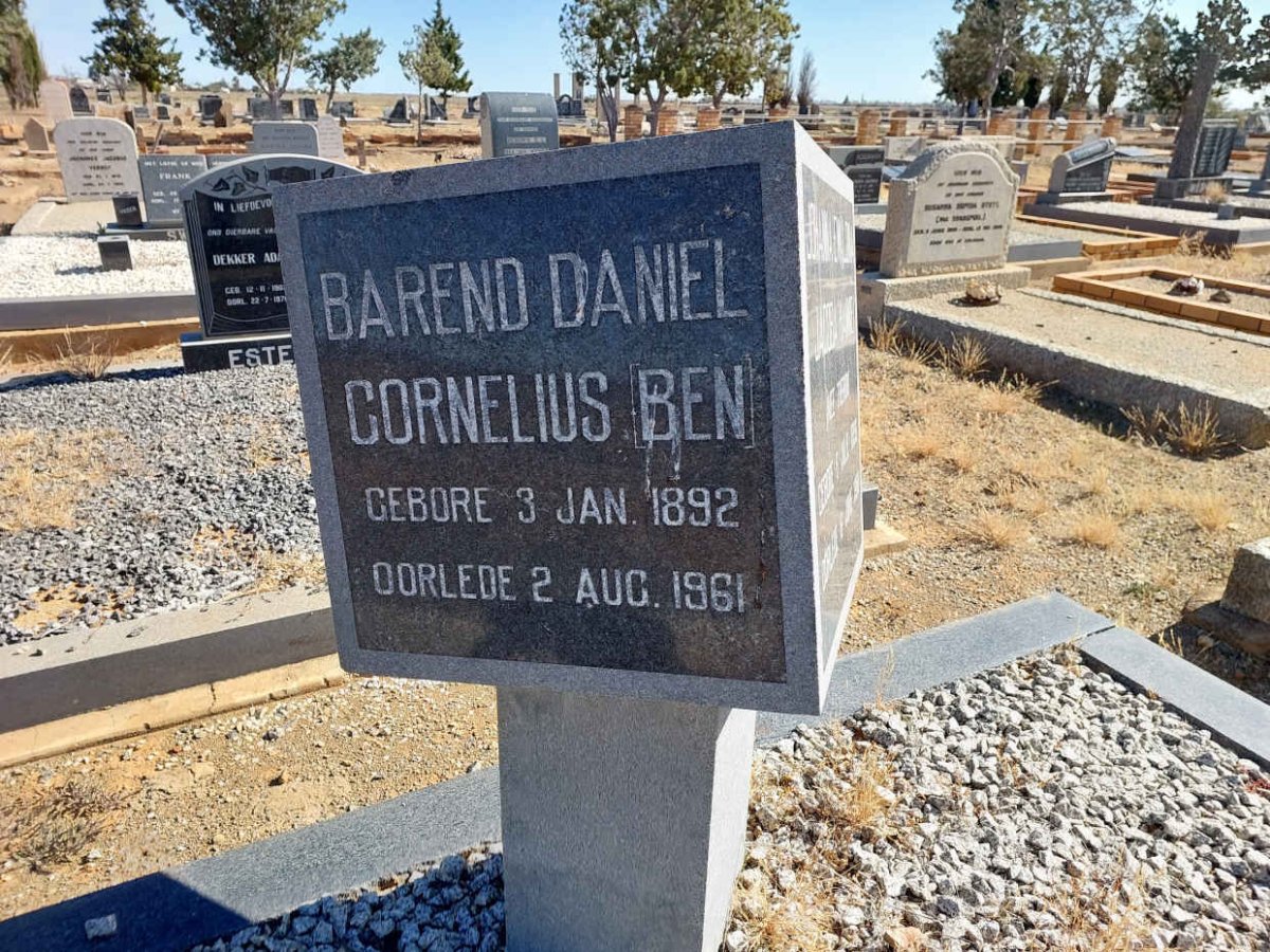 SNIJMAN Barend Daniel Cornelius 1892-1961 &amp; Johanna Ewaldina Jacoba THERON 1896-1880 _2