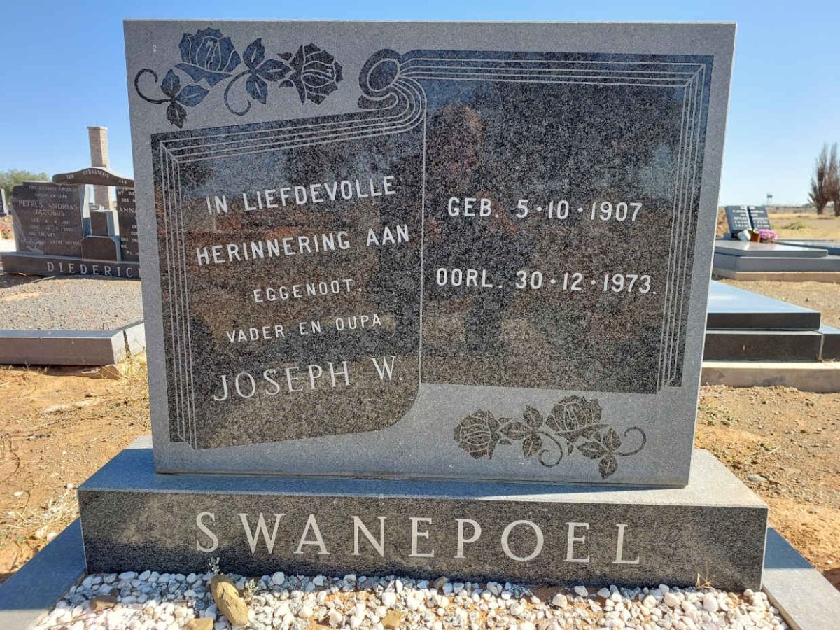 SWANEPOEL Joseph W. 1907-1973