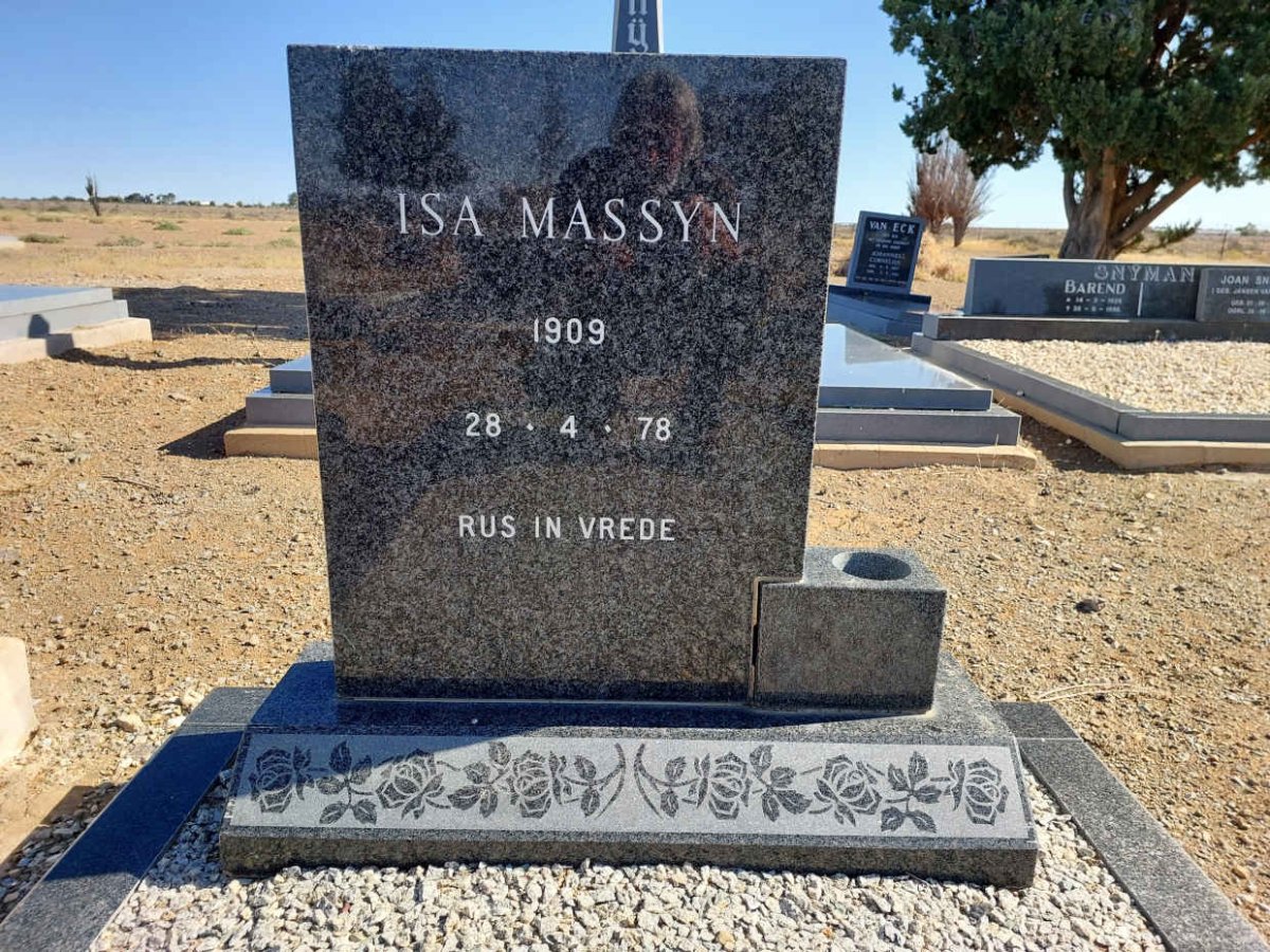 MASSYN Isa 1909-1978