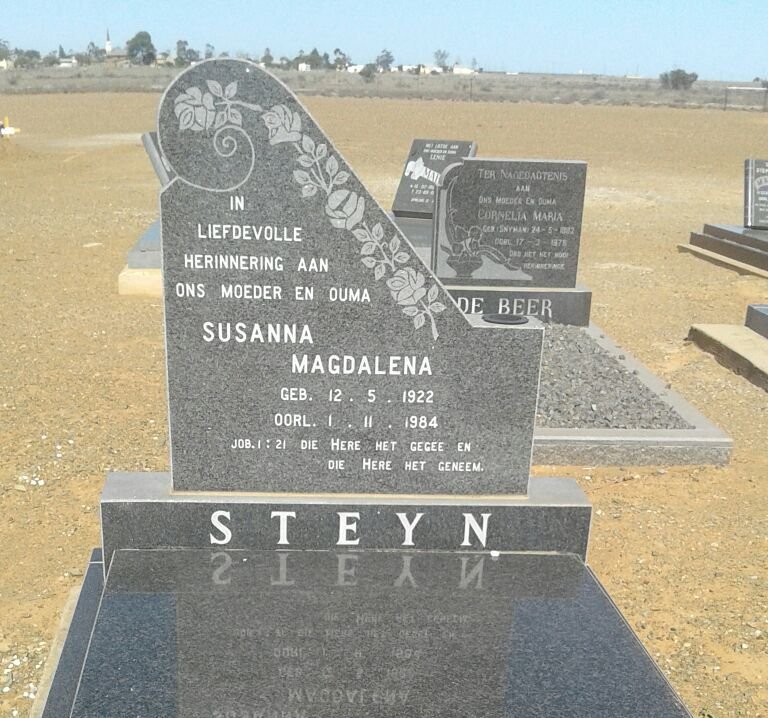 STEYN Susanna Magdalena 1922-1984