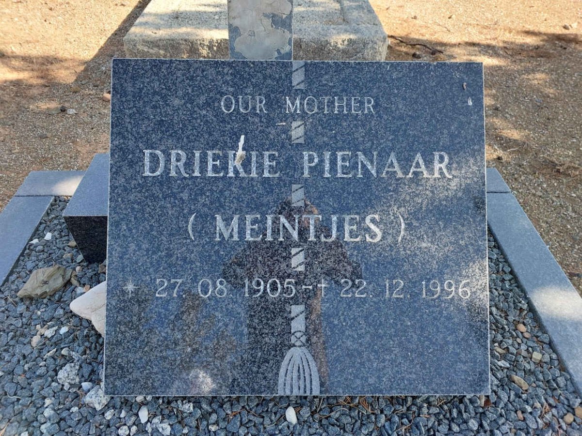 PIENAAR Driekie nee MEINTJES 1905-1996