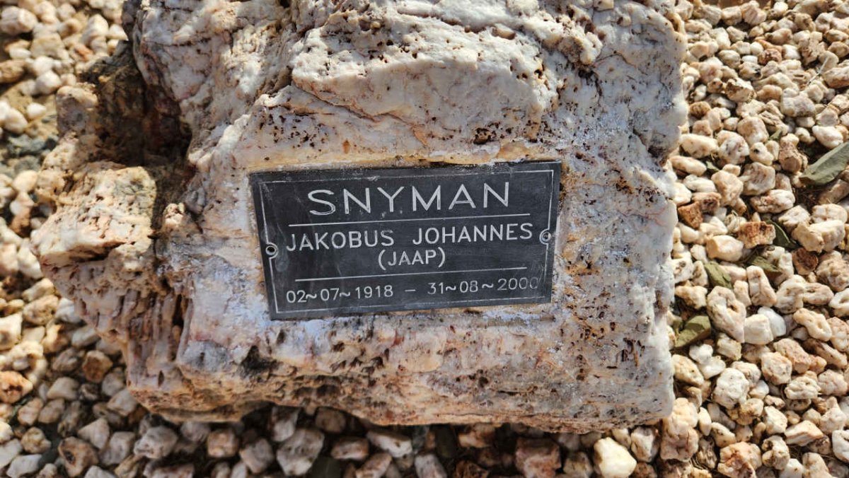 SNYMAN Jakobus Johannes 1918-2000