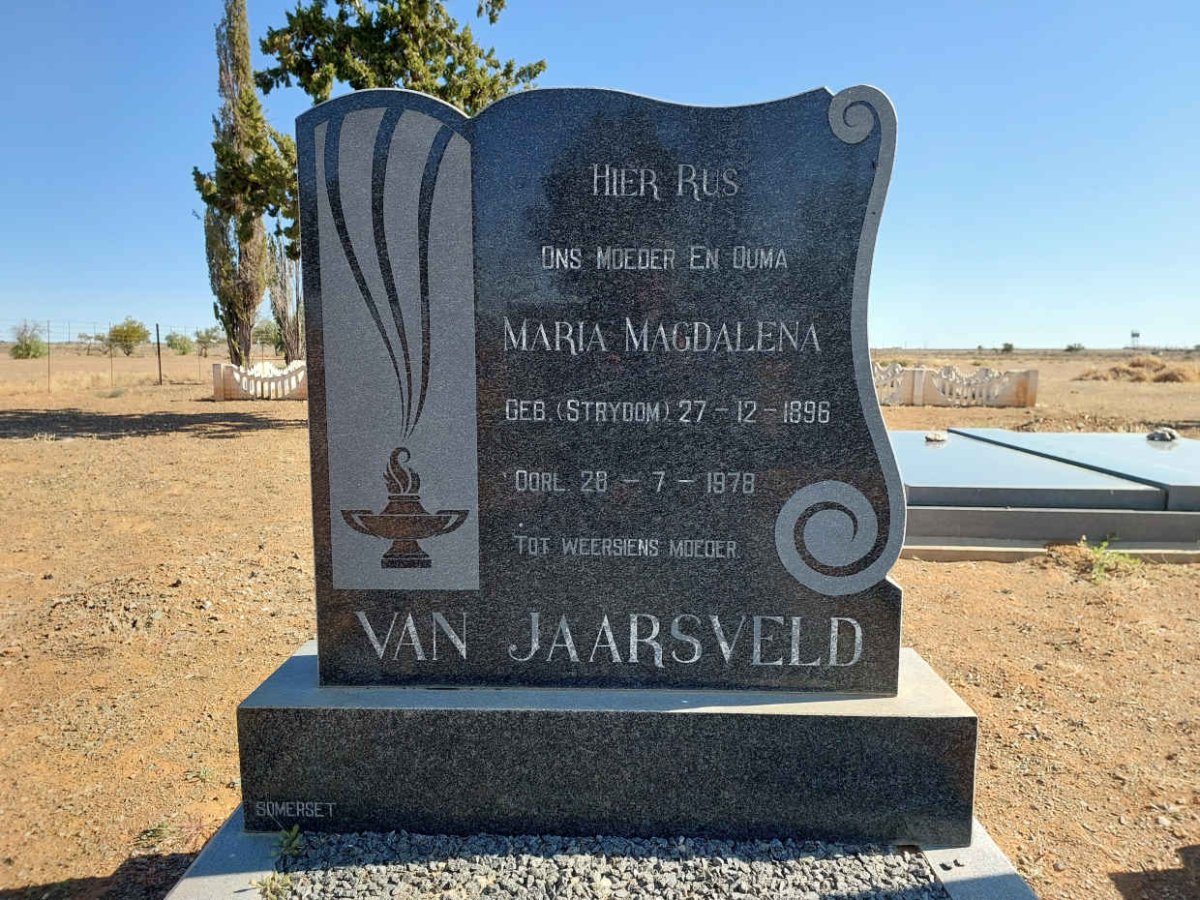 JAARSVELD Maria Magdalena, van nee STRYDOM 1896-1978