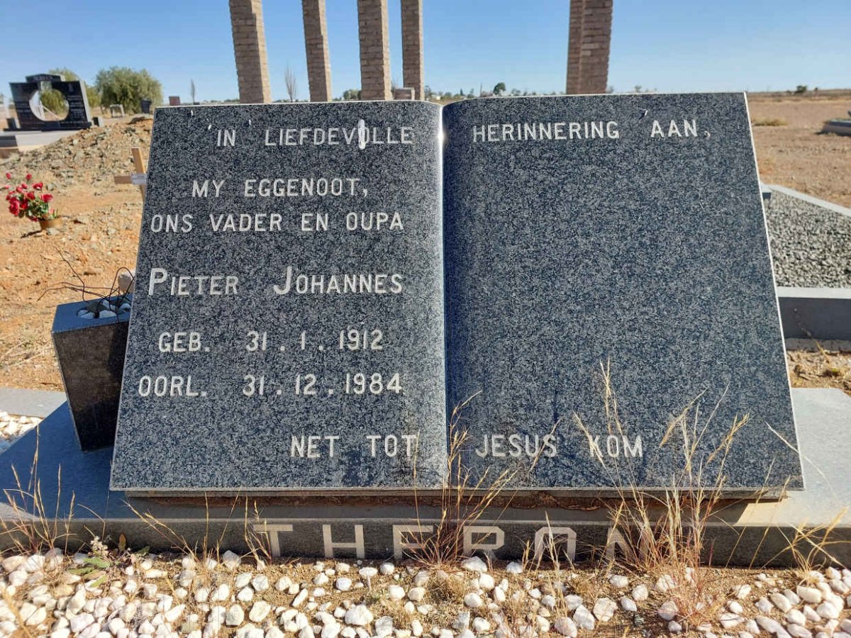 THERON Pieter Johannes 1912-1984