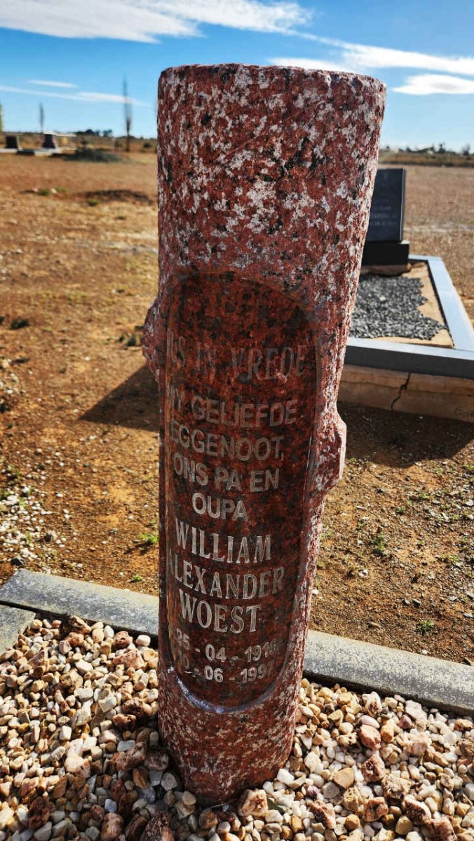 WOEST William Alexander 1916-1997