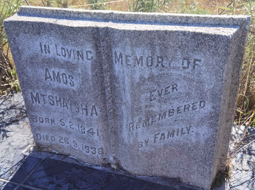 MTSHATSHA Amos 1841-1936