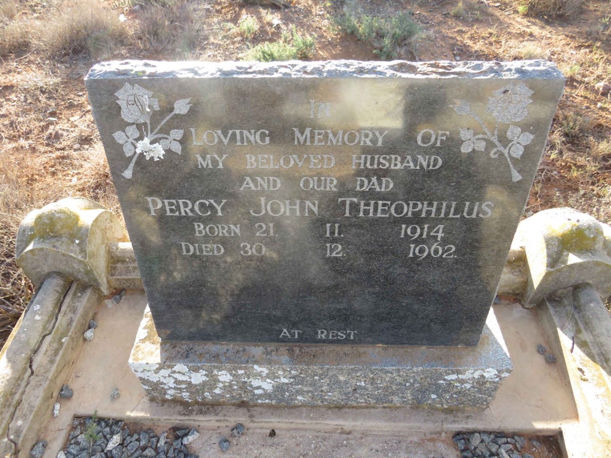THEOPHILUS Percy John 1914-1962