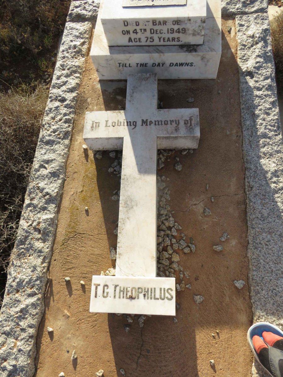 THEOPHILUS T.G. -1949