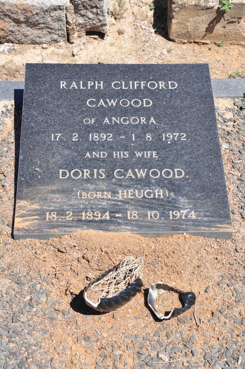 CAWOOD Ralph Clifford 1892-1972 &amp; Doris HEUGH 1894-1974
