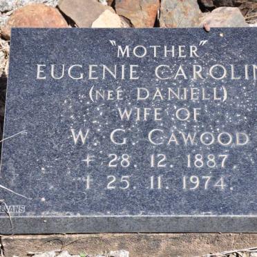 CAWOOD Eugenie Caroline nee DANIELL 1887-1974