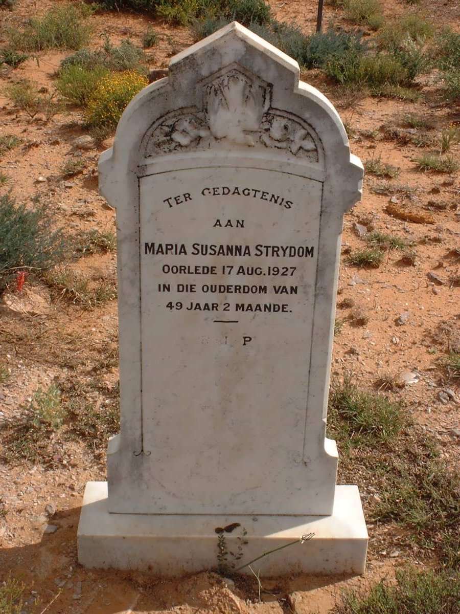 STRYDOM Maria Susanna -1927