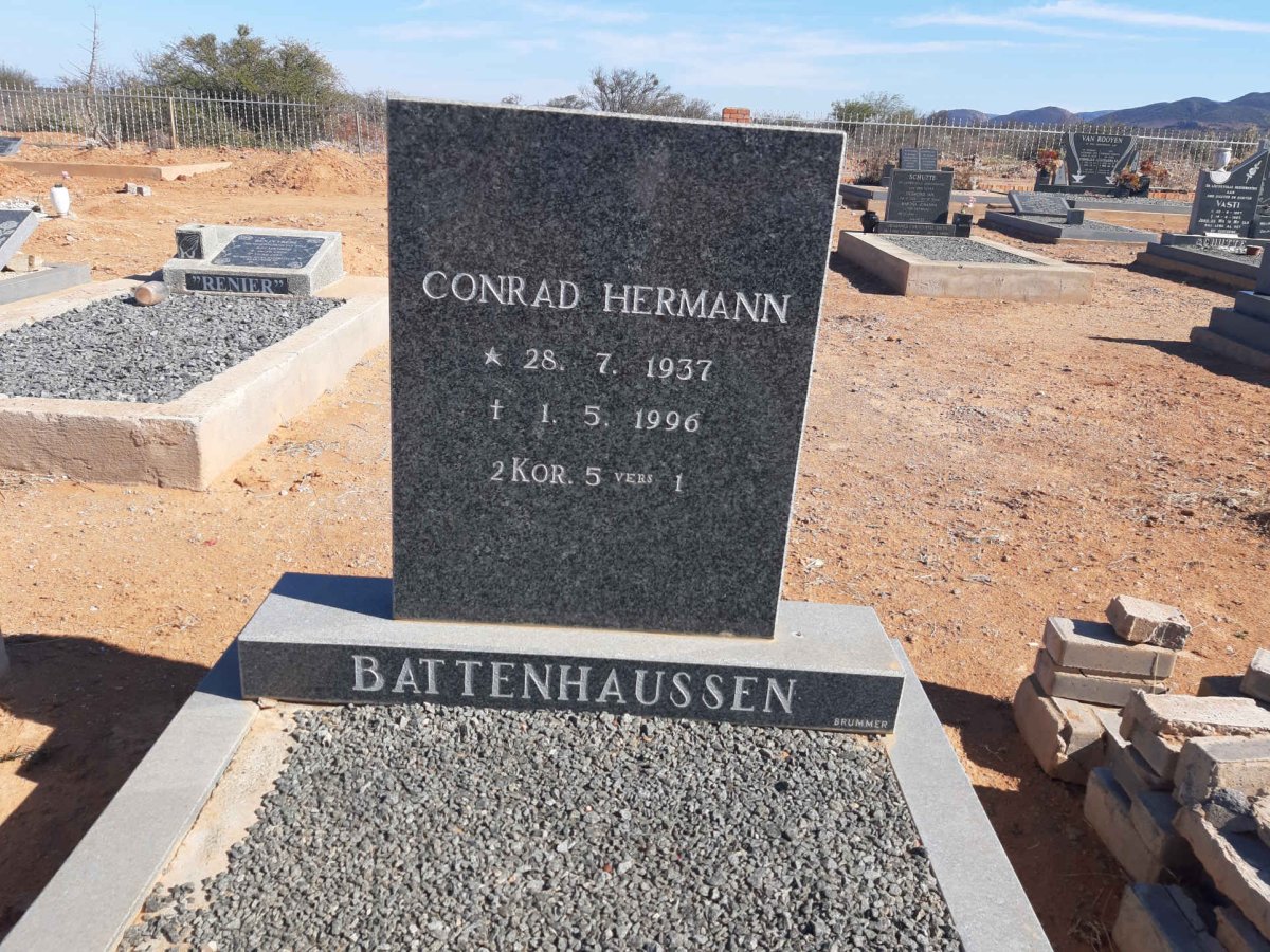BATTENHAUSSEN Conrad Hermann 1937-1996