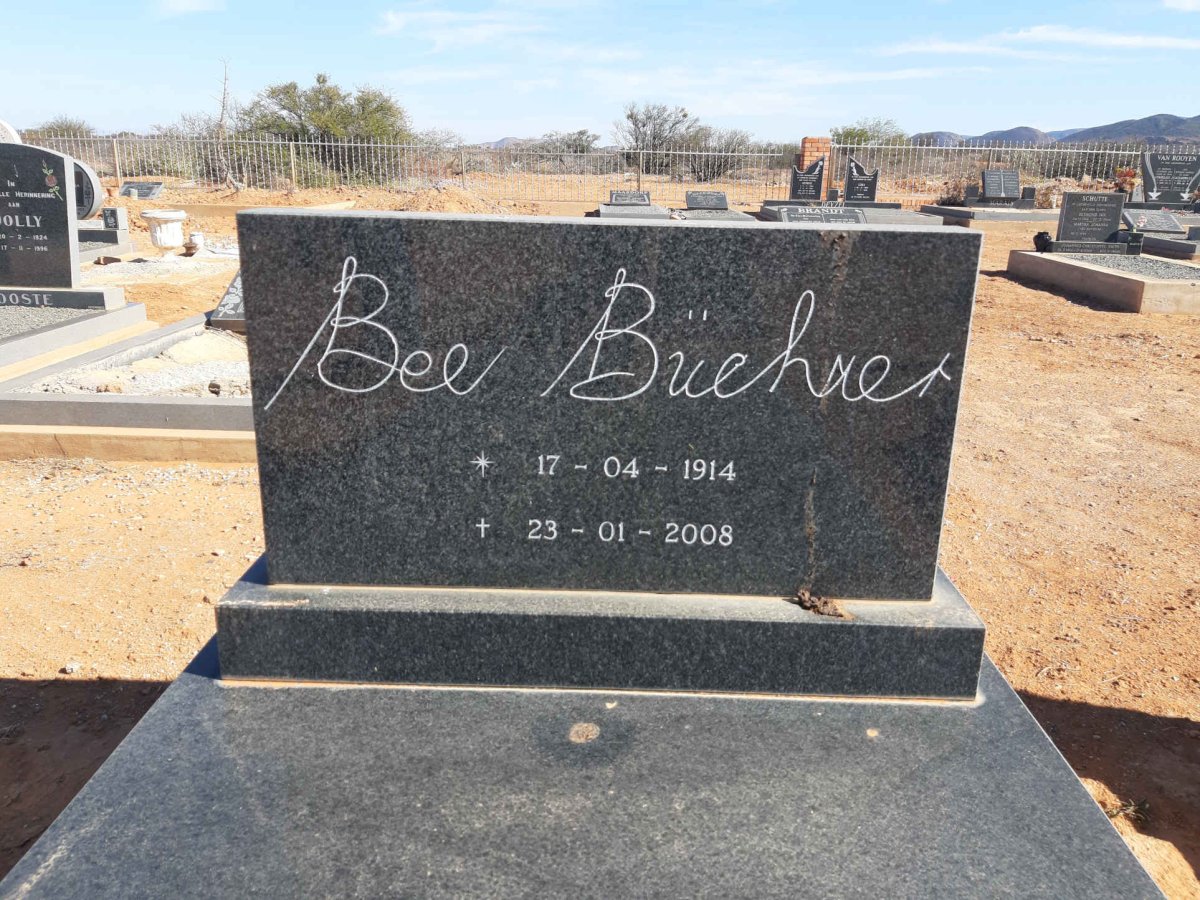 BUCHNER Bee 1914-2008