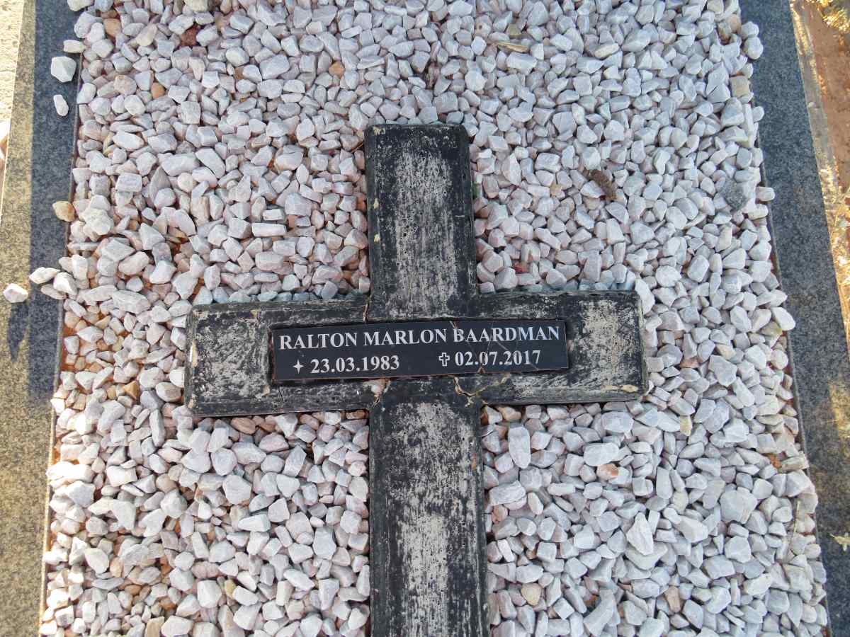 BAARDMAN Ralton Marlon 1983-2017
