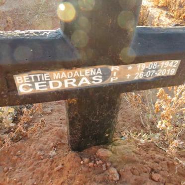 CEDRAS Bettie Magdalena 1942-2019