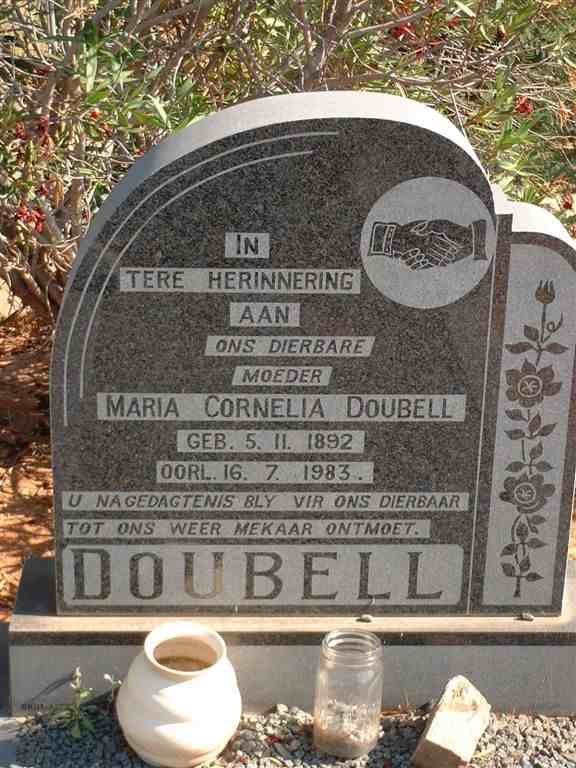 DOUBELL Maria Cornelia Doubell 1892-1983