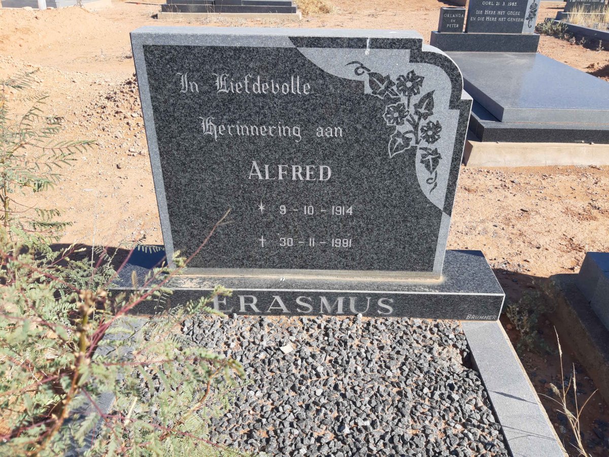 ERASMUS Alfred 1914-1991