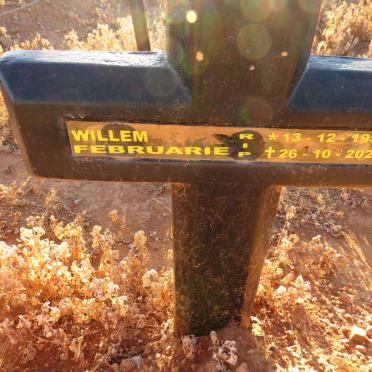 FEBRUARIE Willem 1953-2021