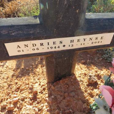 HEYNSE Andries 1944-2021