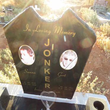 JONKER Gert 1965-2021 :: JONKER Sanna 1958-2018