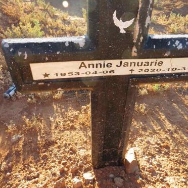 JANUARIE Annie 1953-2020