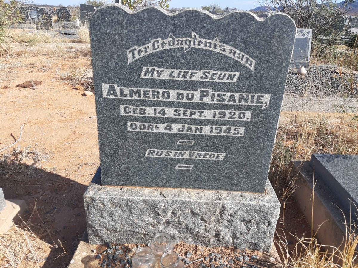 PISANIE Almero, du 1920-1945