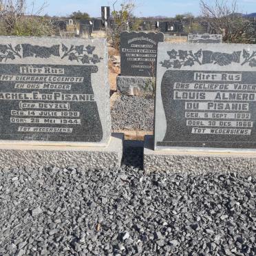 PISANIE Louis Almero, du 1892-1966 &amp; Rachel E. DEYZEL 1898-1944