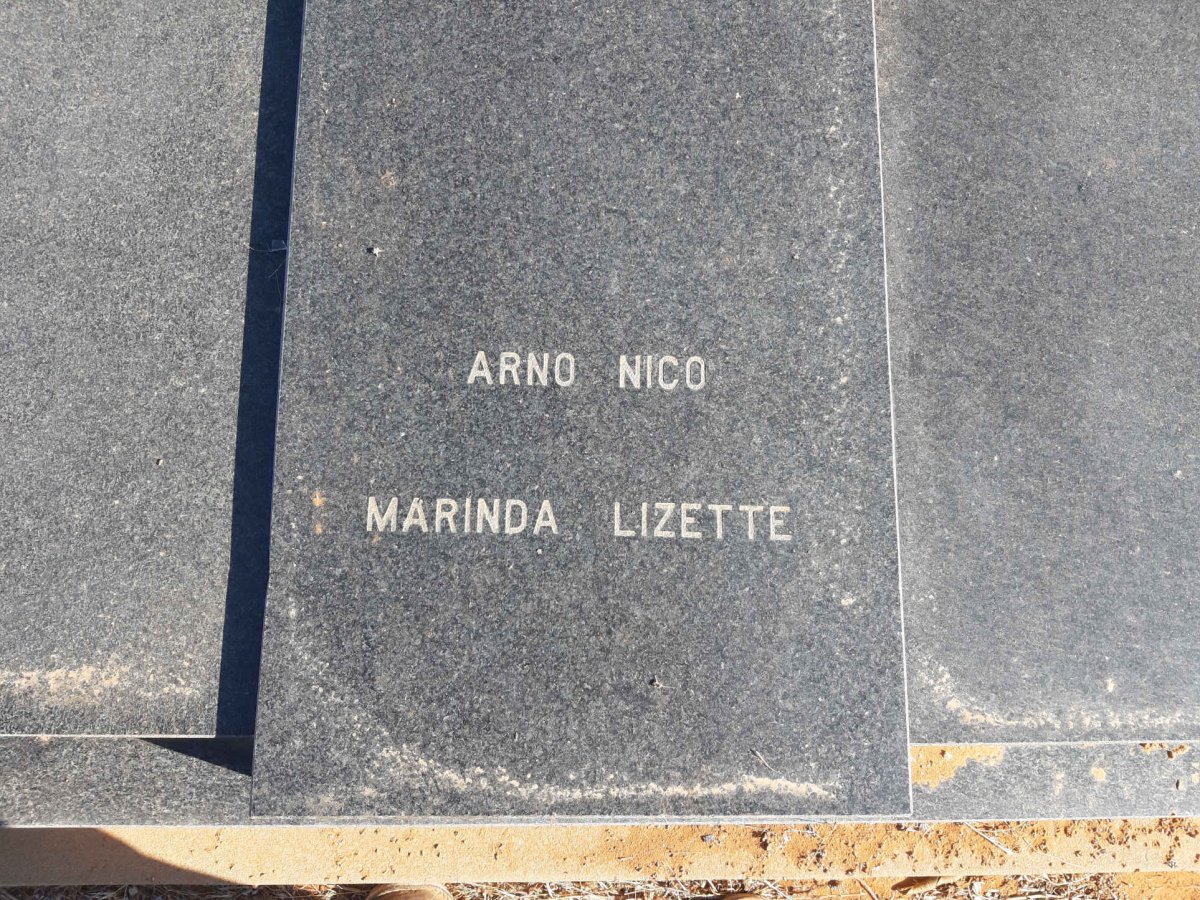 PIETERSE Johannes Arnoldus 1935-1990 &amp; Lorinda Zenobia DORFLING 1933-