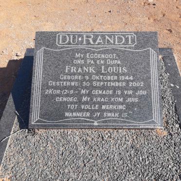 RANDT Frank Louis, du 1944-2002