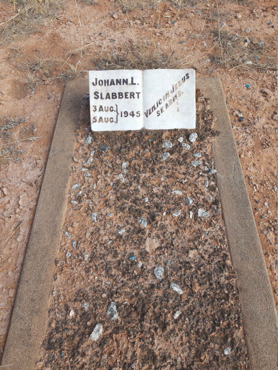 SLABBERT Johann L. 1945-1945