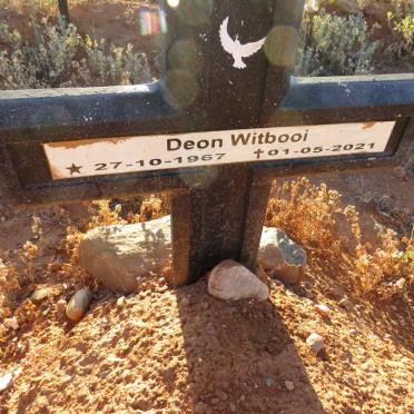 WITBOOI Deon 1967-2021