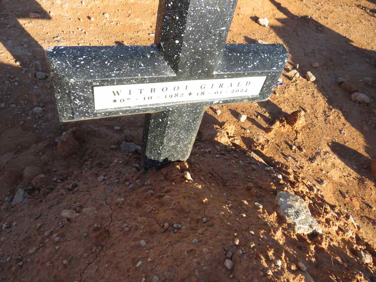 WITBOOI Girald 1982-2024