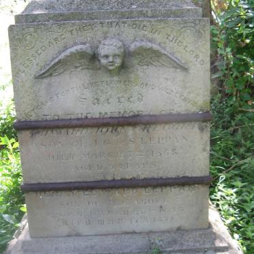 LEPPAN Henry Edward 1855-18?4 :: LEPPAN Edward John Gregory -1865