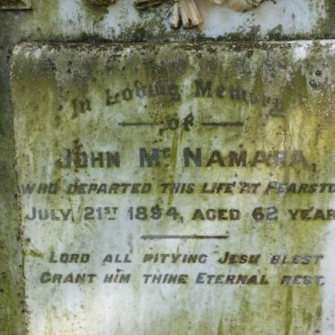 MCNAMARA John -1894