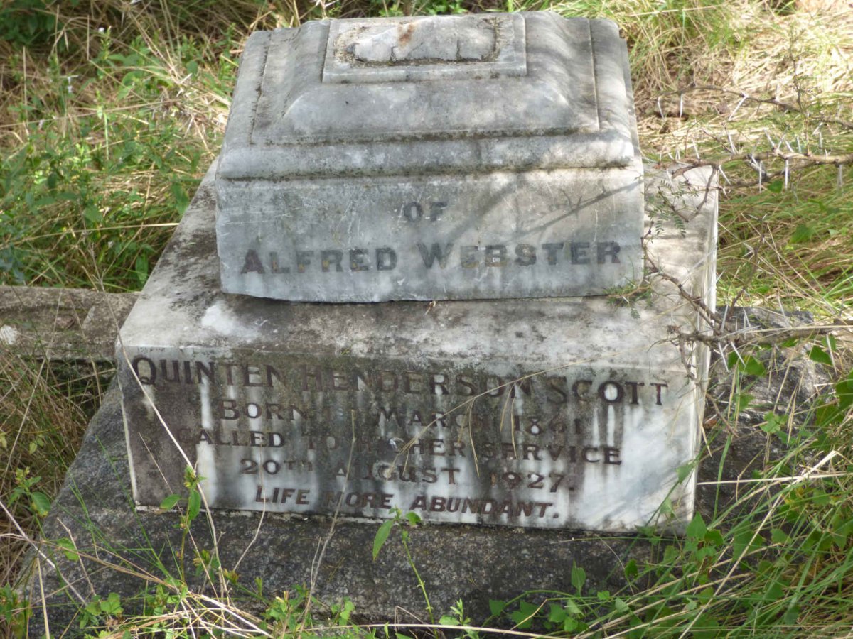 SCOTT Quinten Henderson 1861-1927 :: Alfred Webster