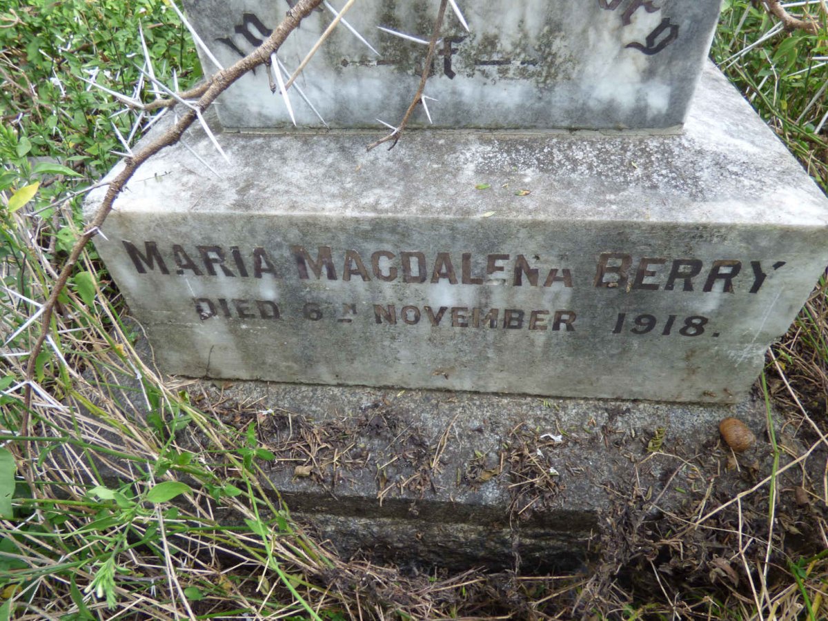 BERRY Maria Magdalena -1918