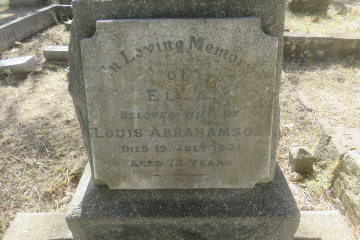 ABRAHAMSON Ella -1921
