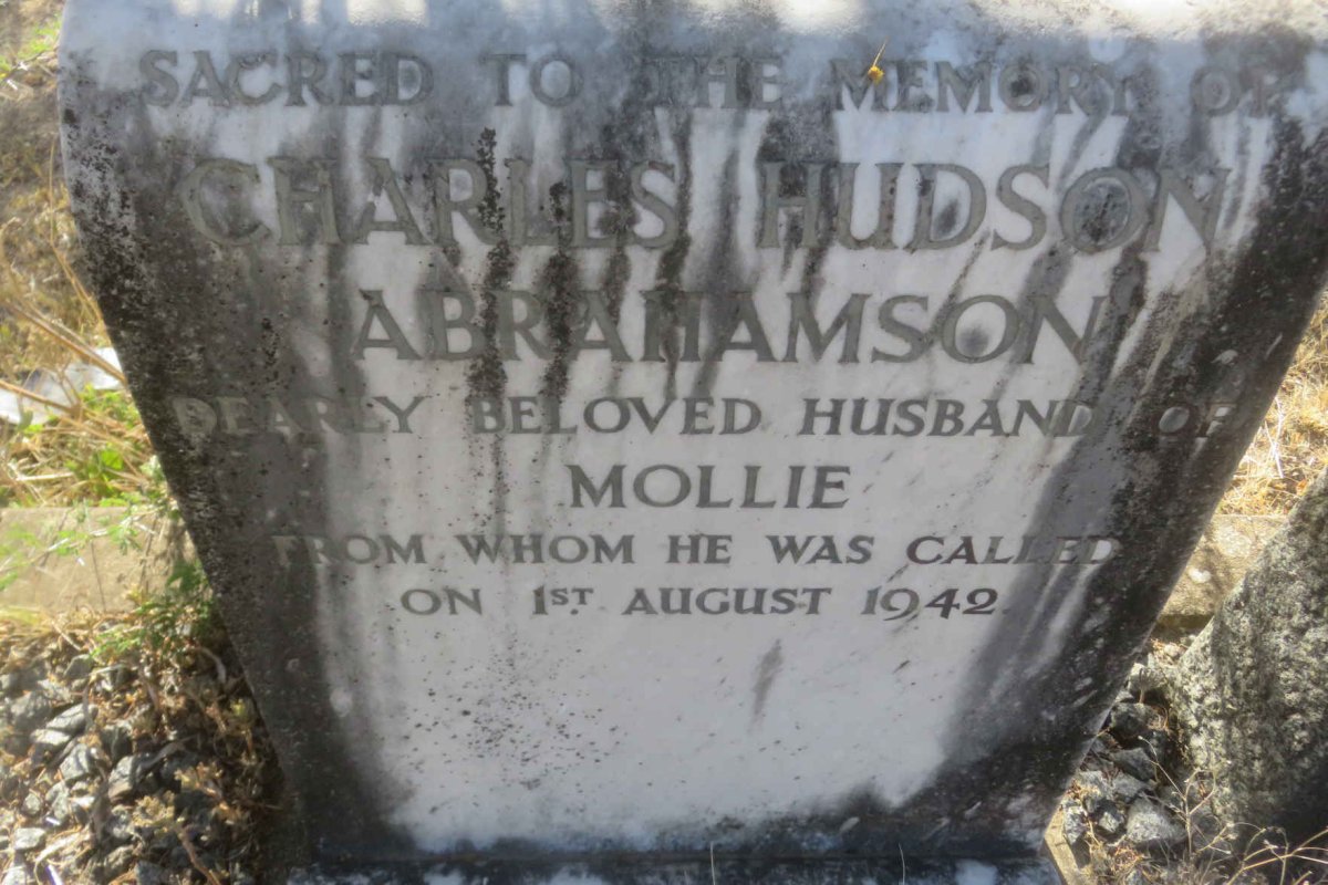 ABRAHAMSON Charles Hudson -1942