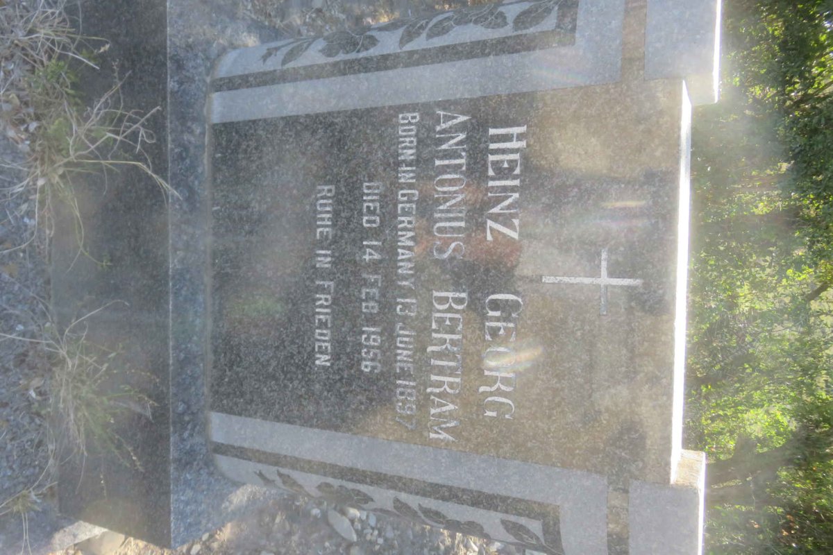 BERTRAM Heinz Georg Antonius 1897-1956