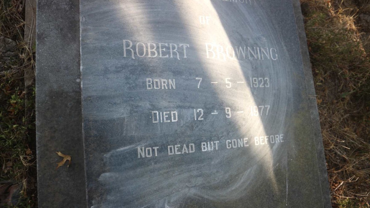 BROWNING Robert 1923-1977